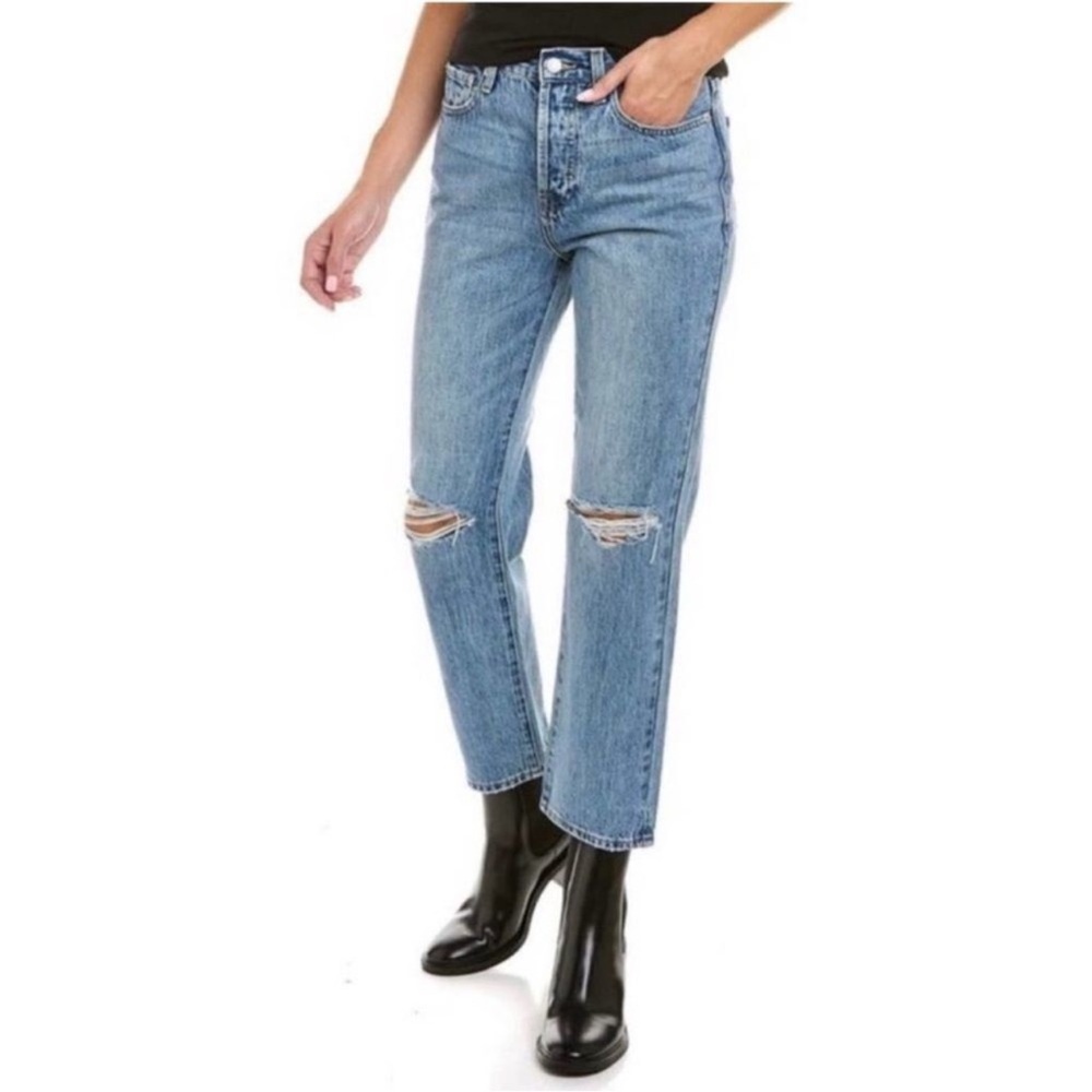 Pistola Charlie High Rise crop Straight Leg distressed size 26
